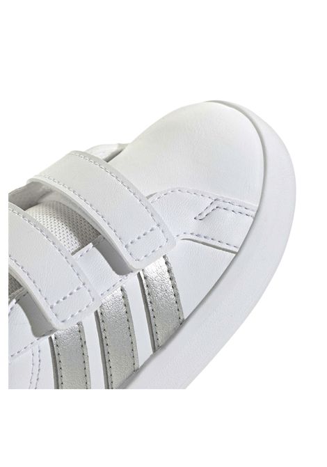 Adidas Grand Court 3.0 Shoes White Silver Infant ADIDAS CORE | Sneakers | JP9373-